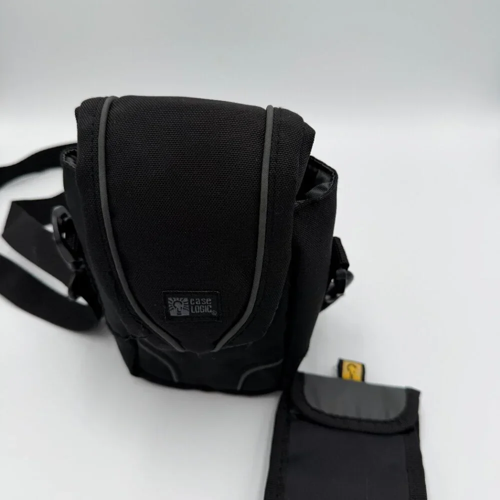 Case Logic Black Soft Padded Digital Camera Case Holder, 3x4x6, w/SD Reader Case